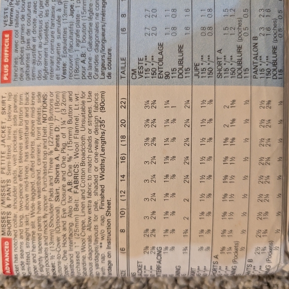 Butterick Pattern - Picture 2 of 4